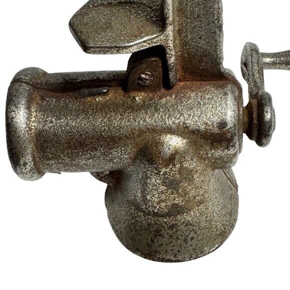 Vintage Cast Iron Meat Grinder L.P. & Co. NYC USA Salesman Sample Childs Toy - Picture 12 of 15